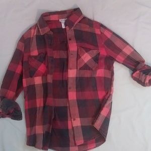 ♠Long sleeve plaid shirt♠ Read description